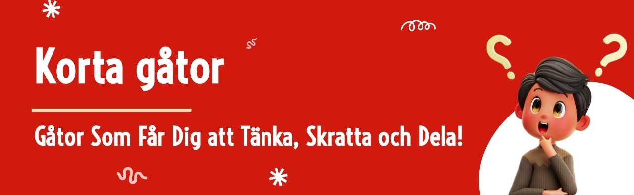 Korta gåtor med svar